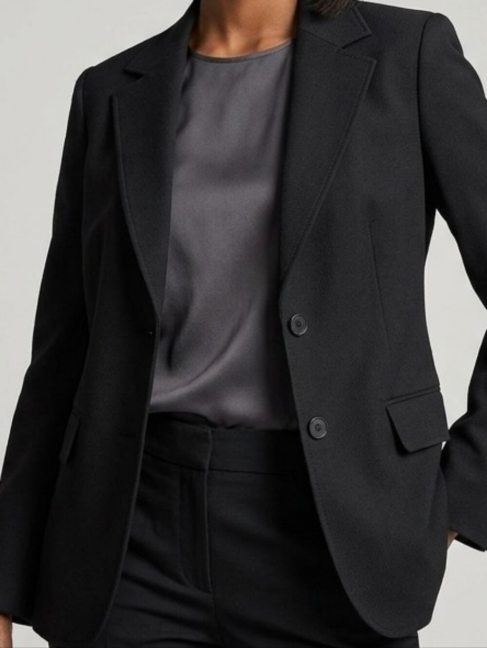 WOOL BLAZER CHADWICK'S Black 12